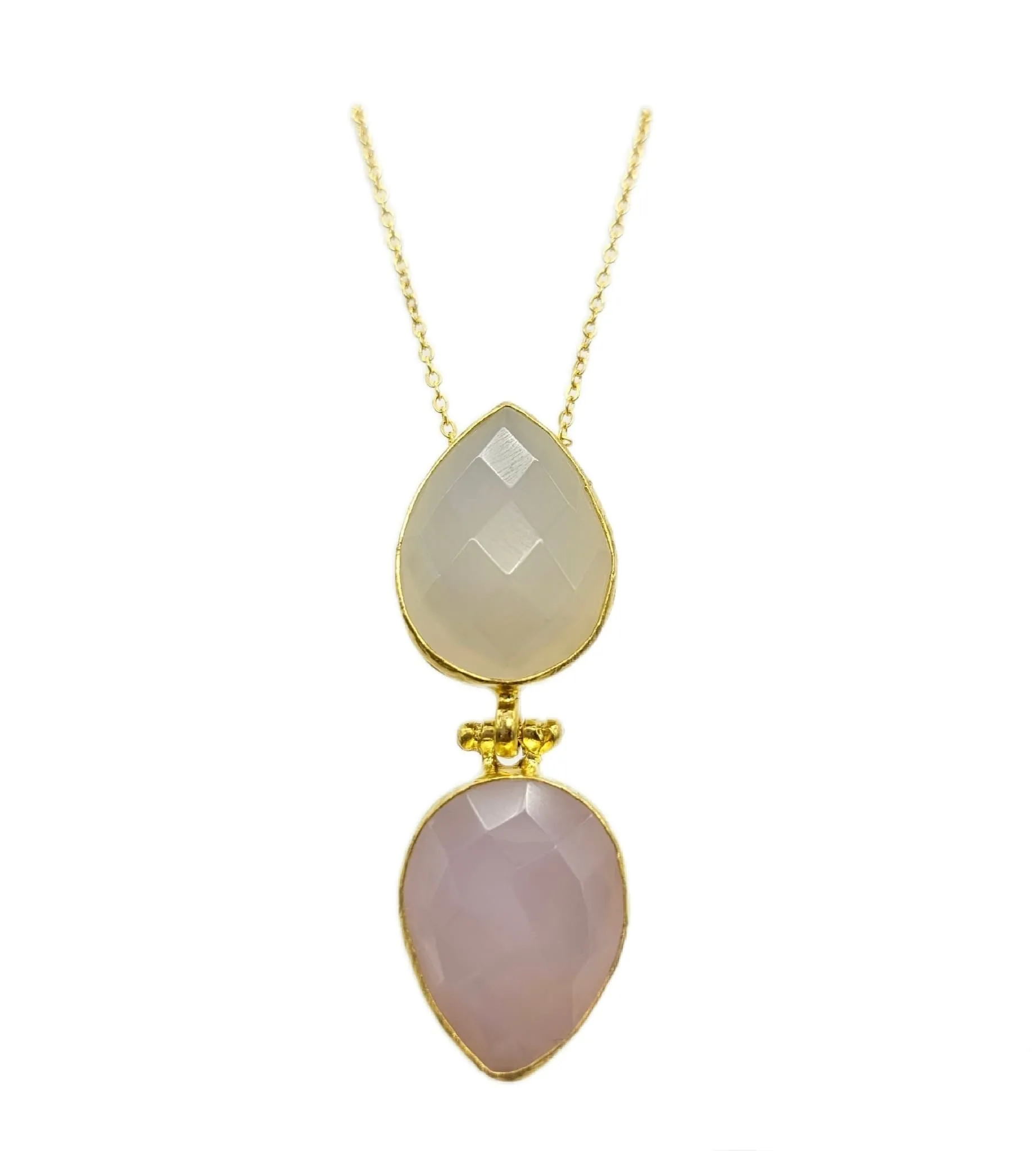 Rezan Double Pendant Necklace