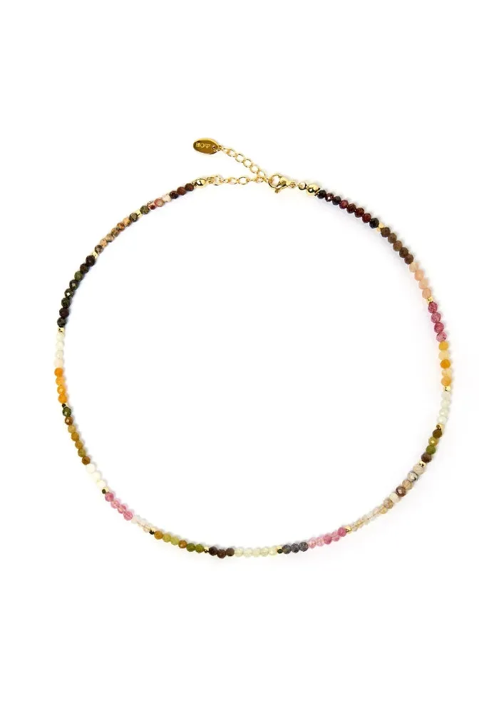 Saffron Gemstone Necklace
