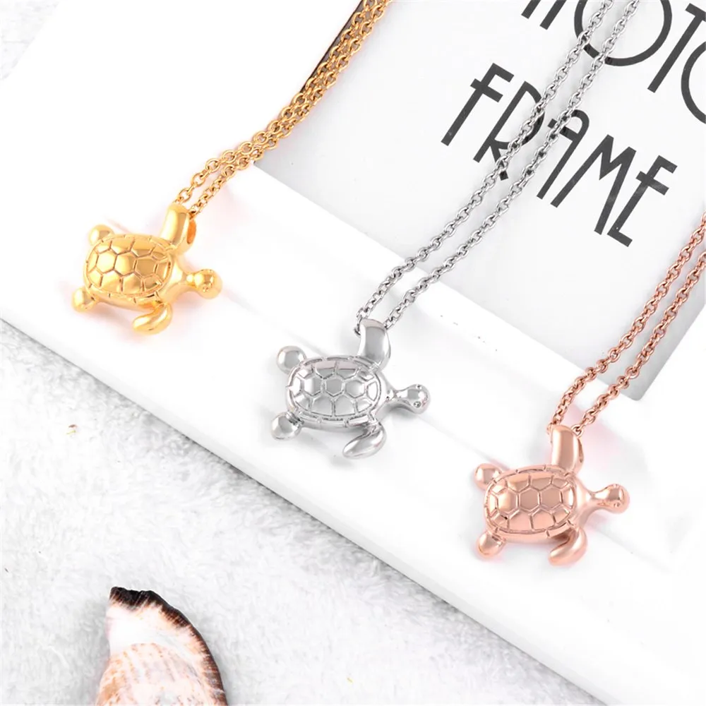 Sea Turtle Cremation Necklace