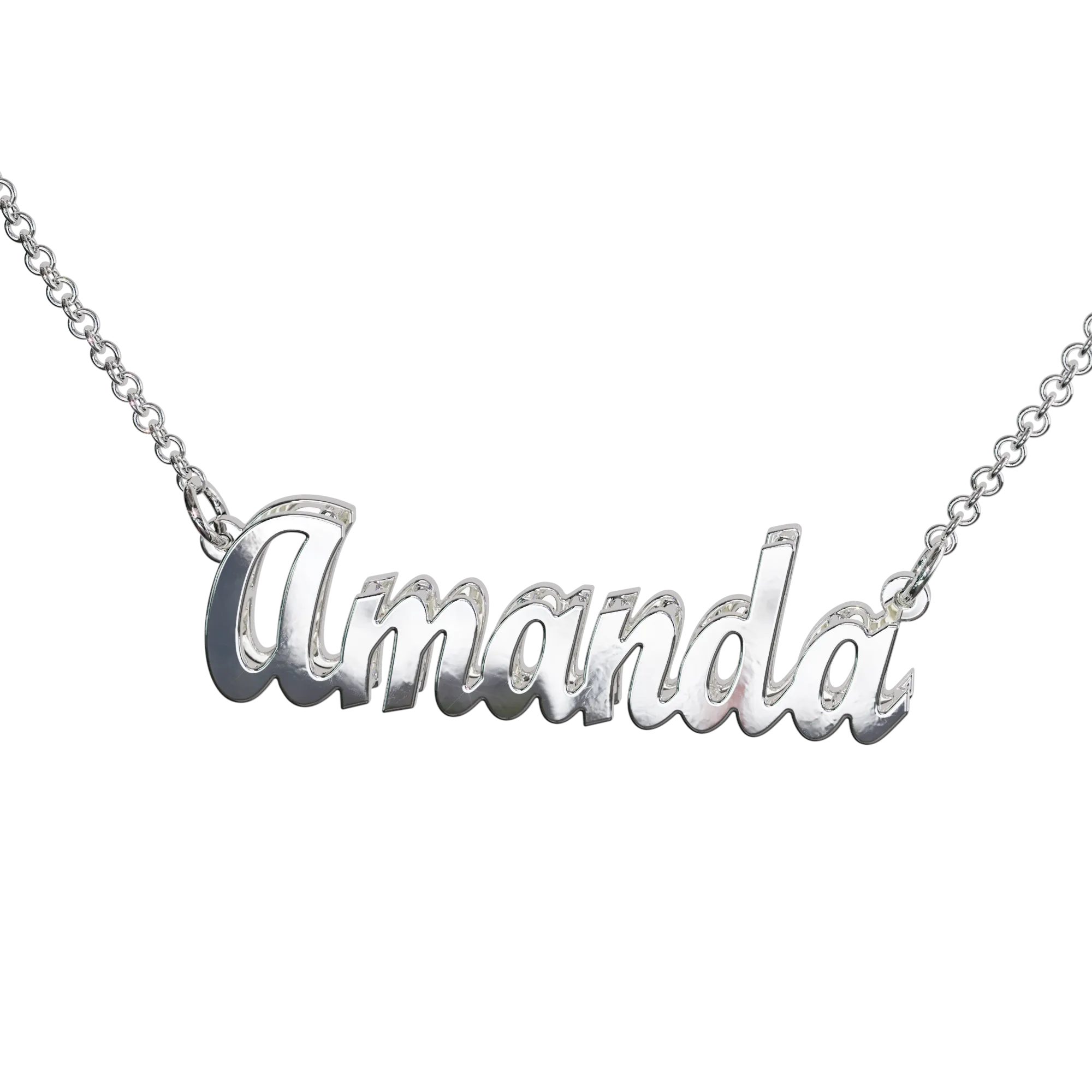 Serene Double Nameplate