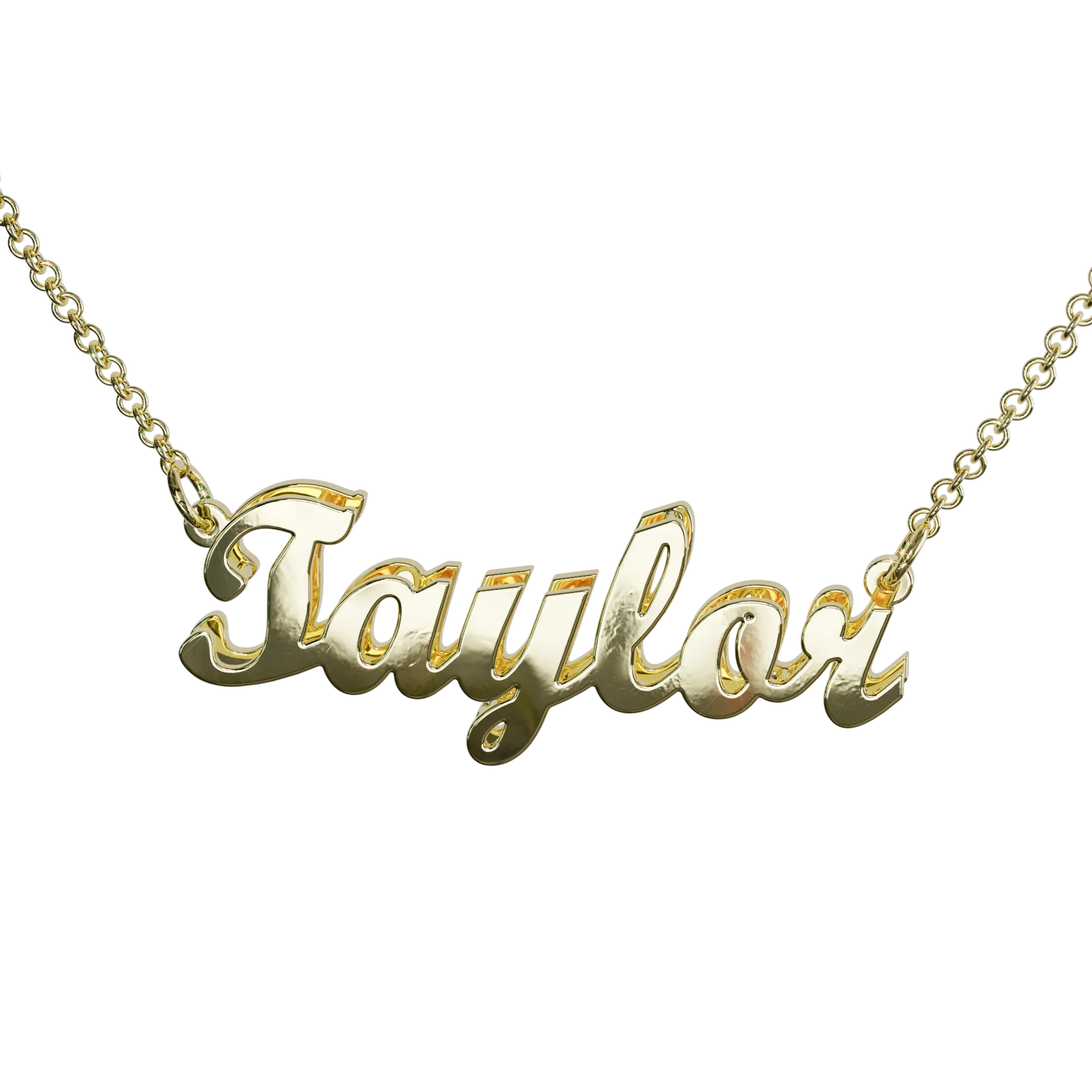 Serene Double Nameplate