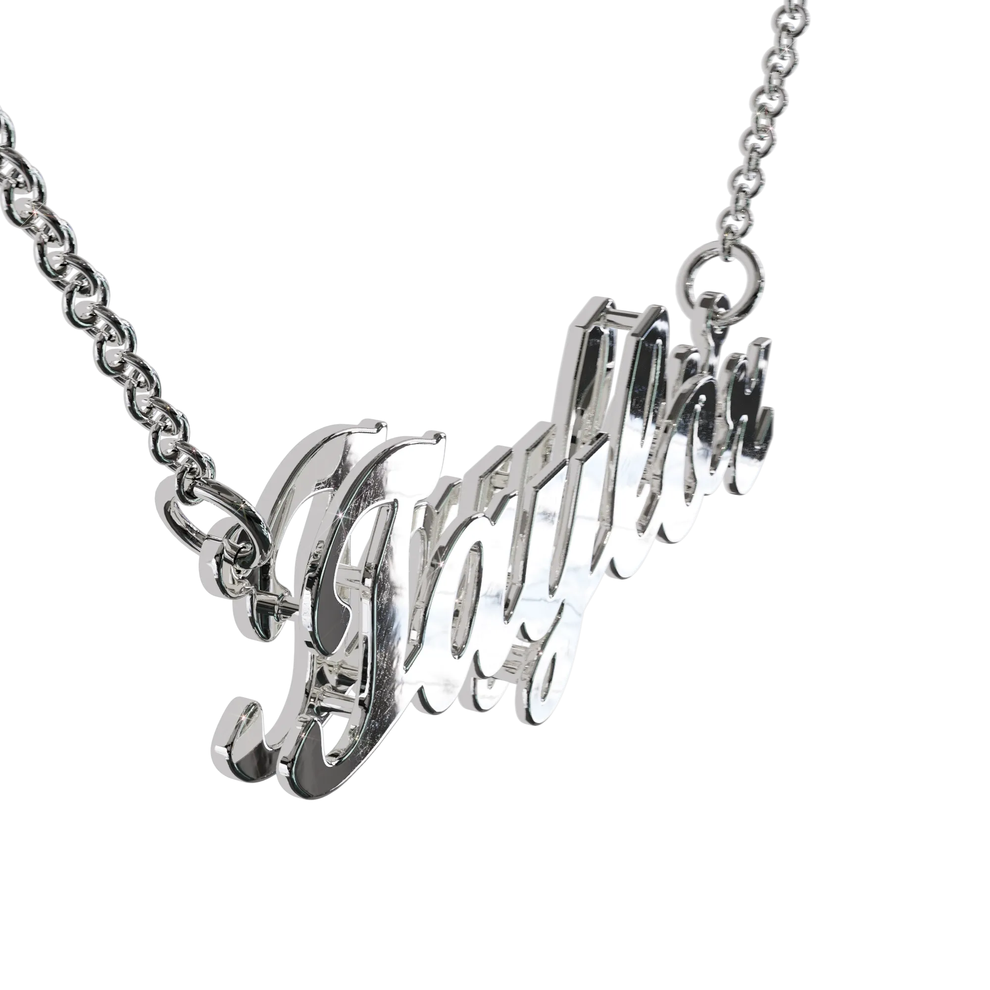 Serene Double Nameplate