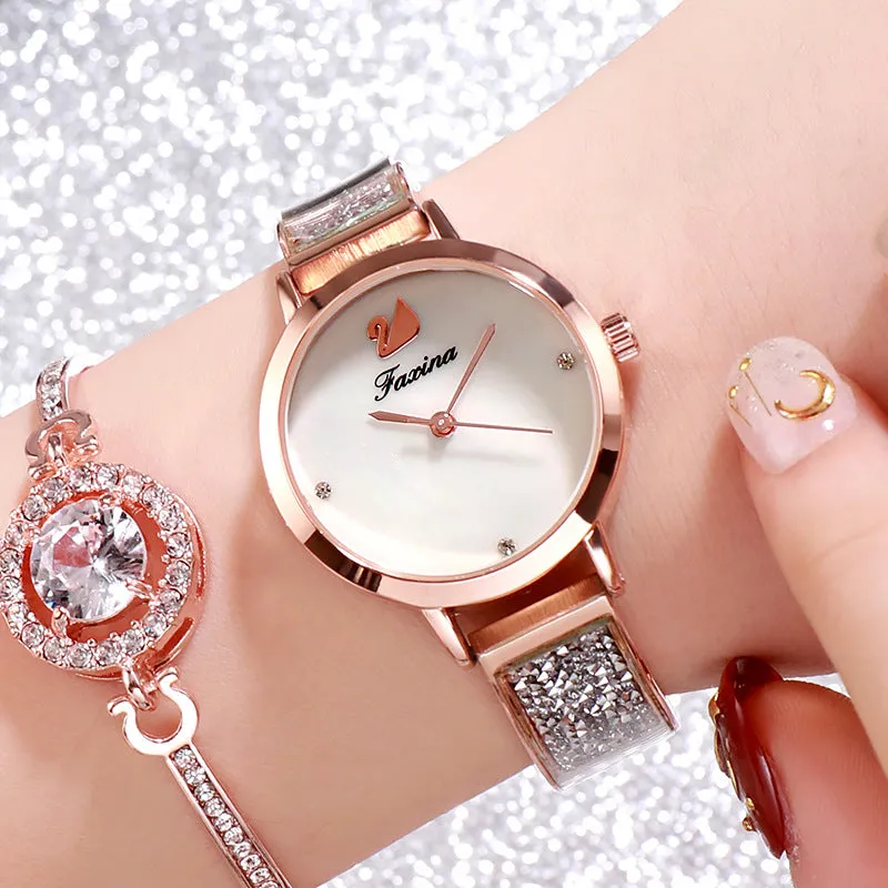 Shining Diamond Strap Women's Watch