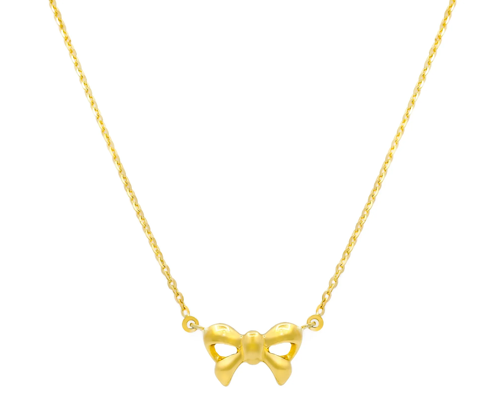 Small Bow Necklace