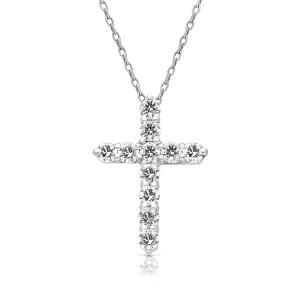 Small Cross Pendant - .61 Carat