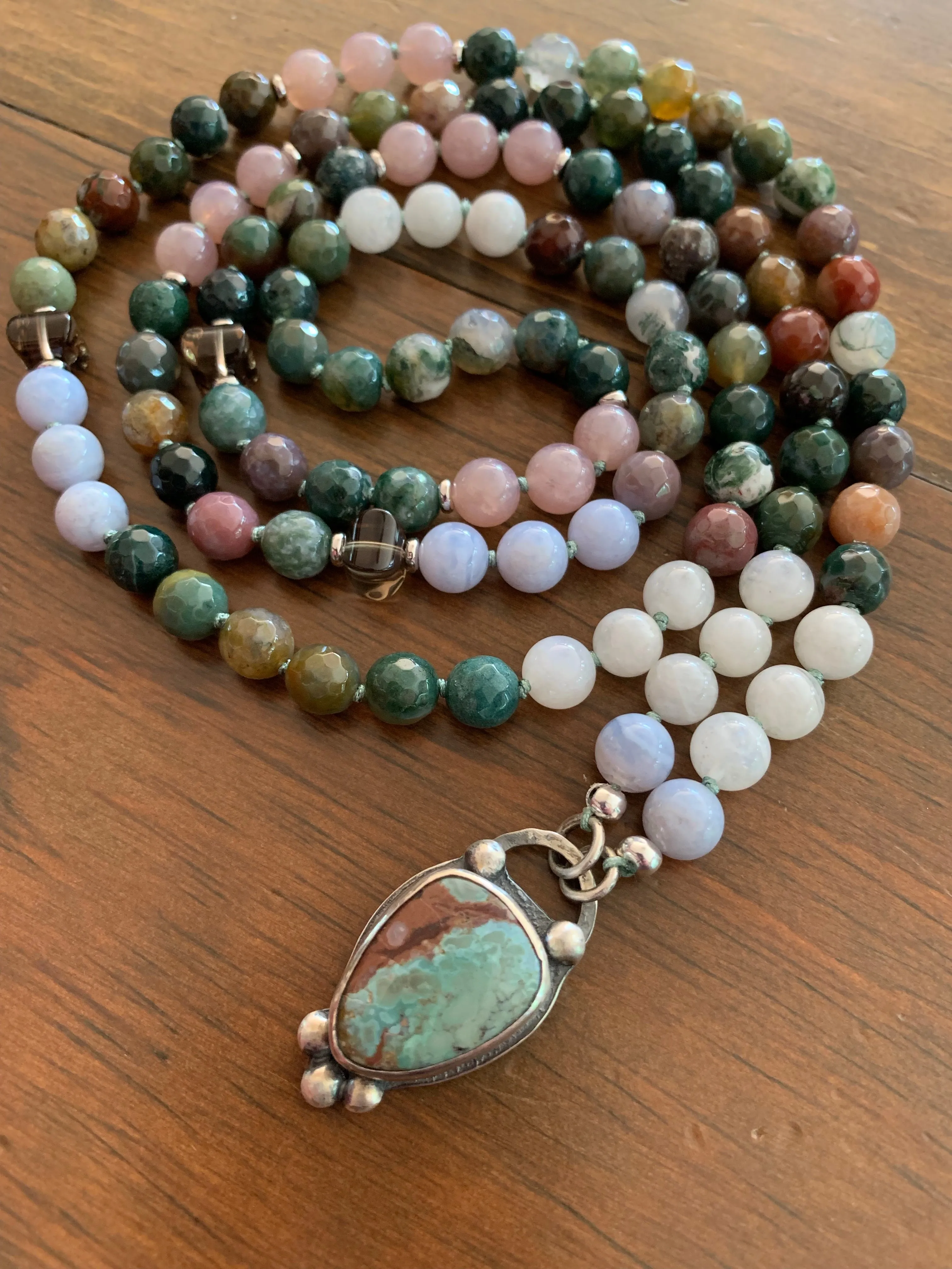 Soulful Silver Collection Mala