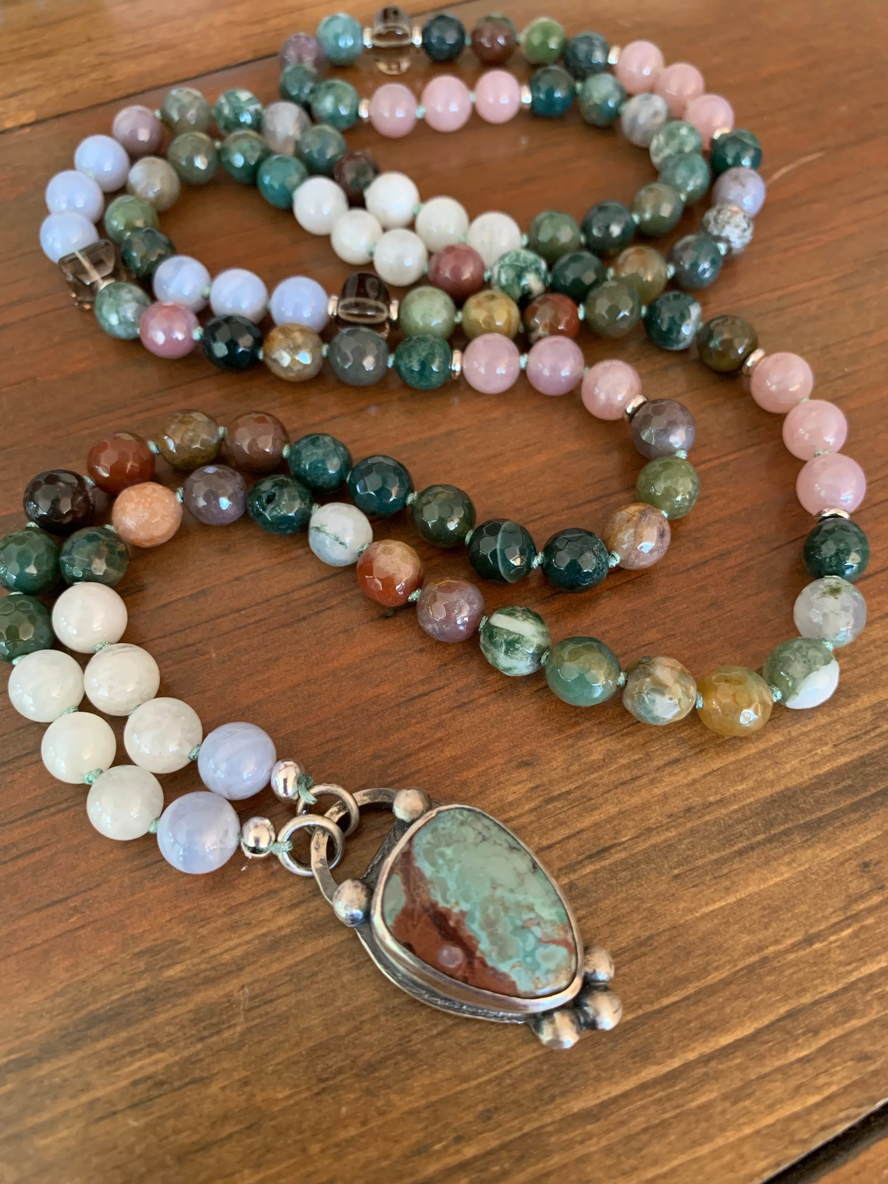 Soulful Silver Collection Mala