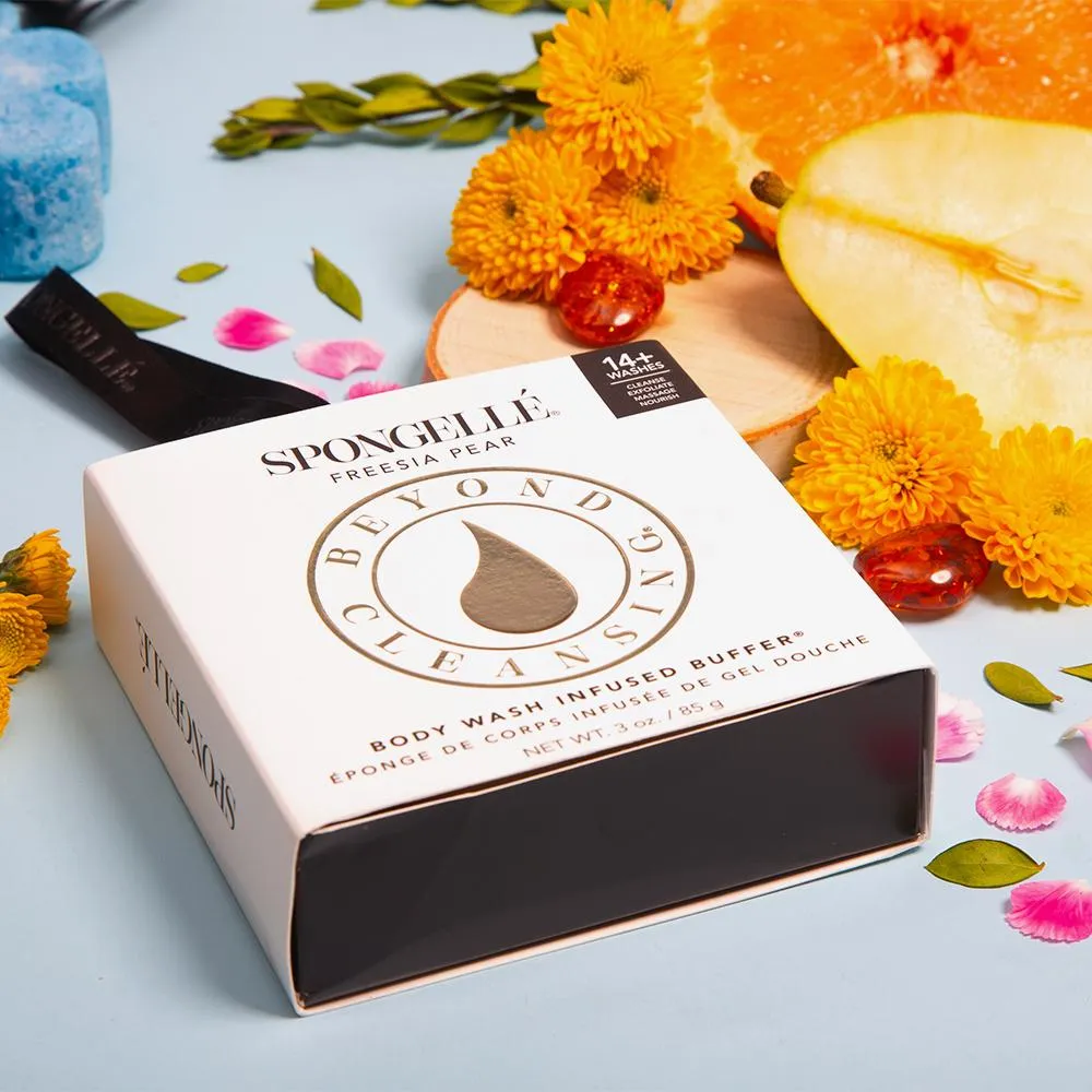 Spongelle Boxed Flower Freesia Pear