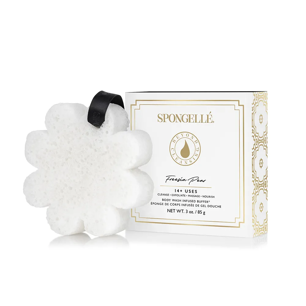 Spongelle Boxed Flower Freesia Pear