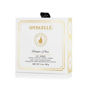 Spongelle Boxed Flower Freesia Pear