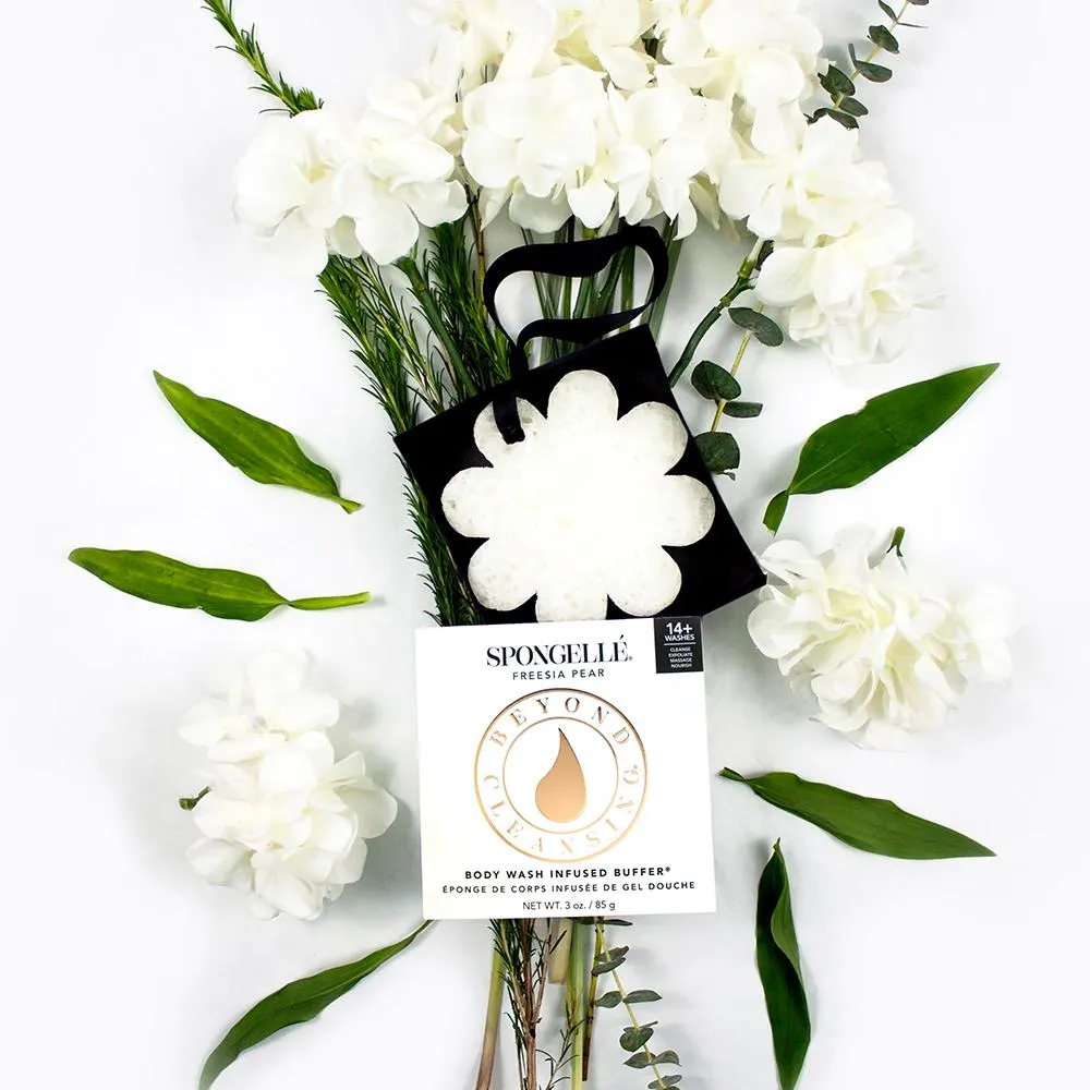 Spongelle Boxed Flower Freesia Pear