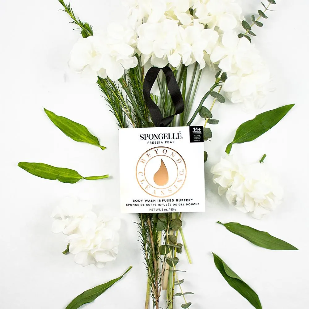Spongelle Boxed Flower Freesia Pear