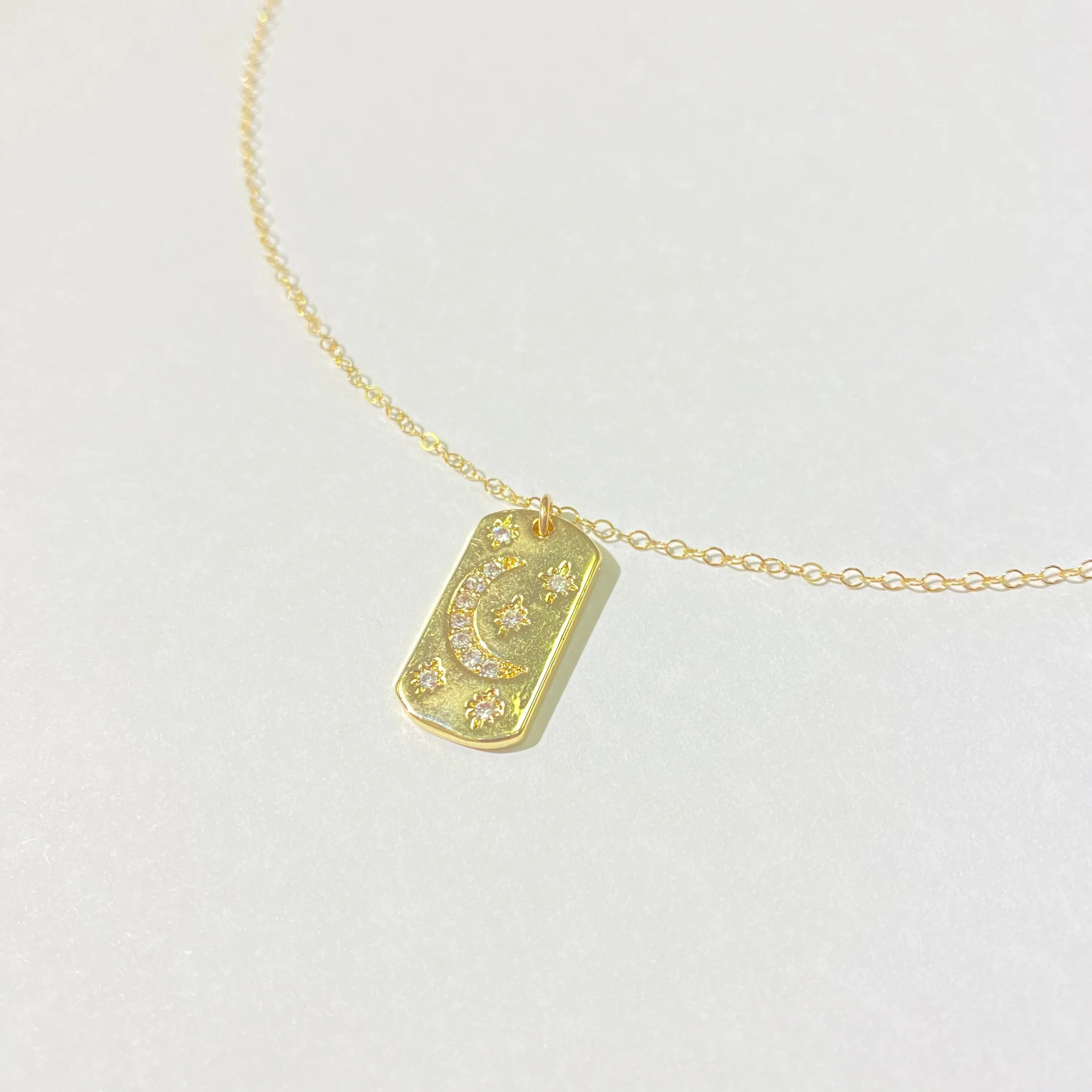 Starry Night Necklace | Gold