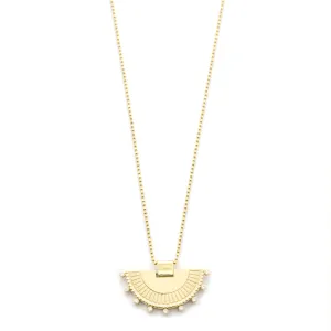 Sun Ray with Diamonds Necklace