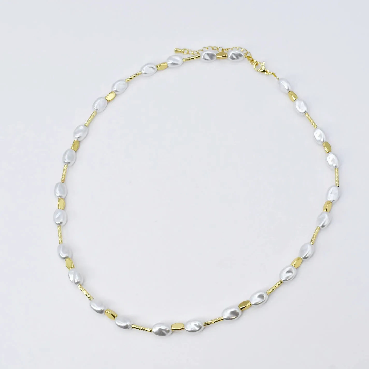 Sunlit Pearls Necklace N69