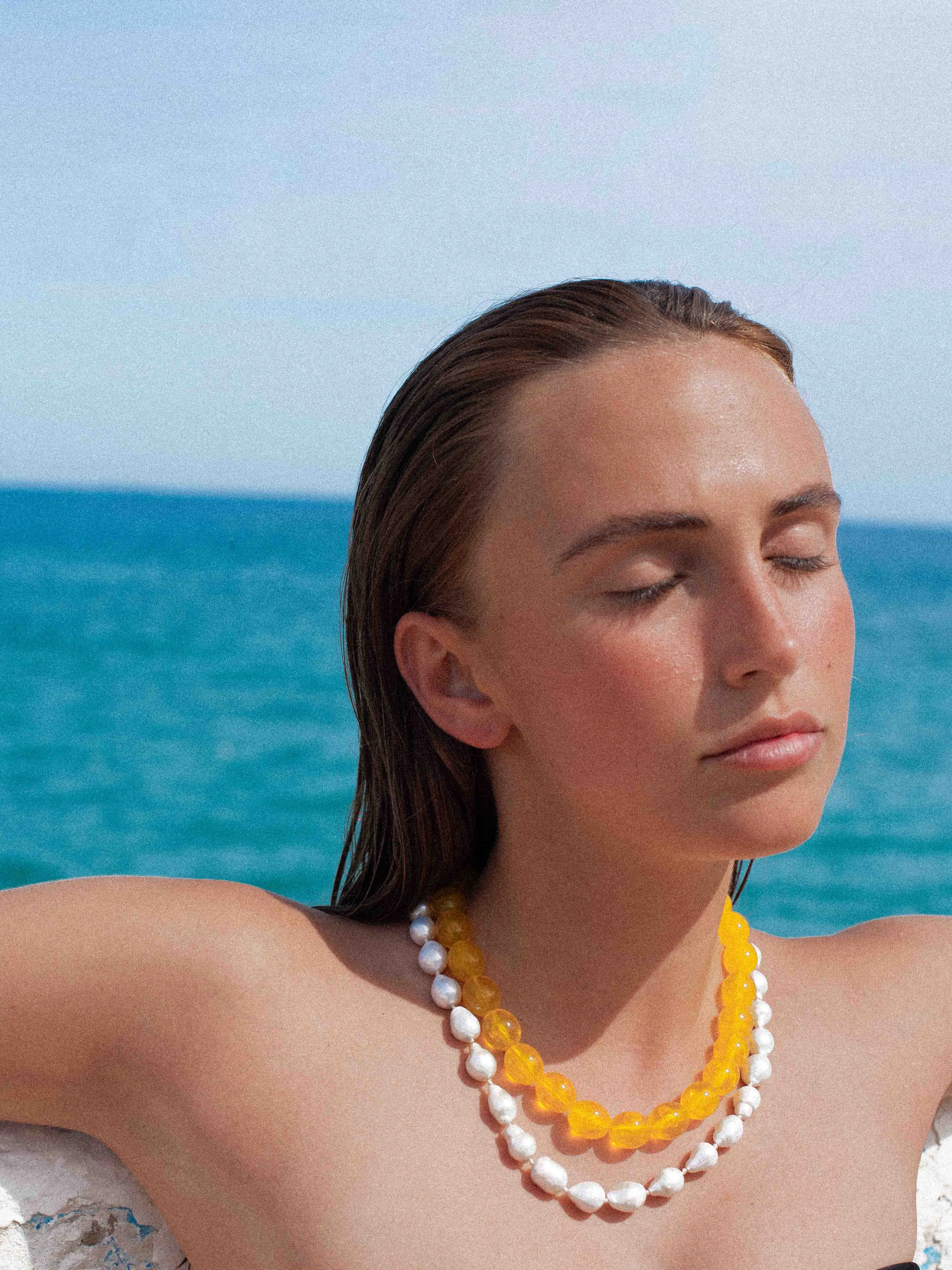 Sweet Sun Honey Necklace
