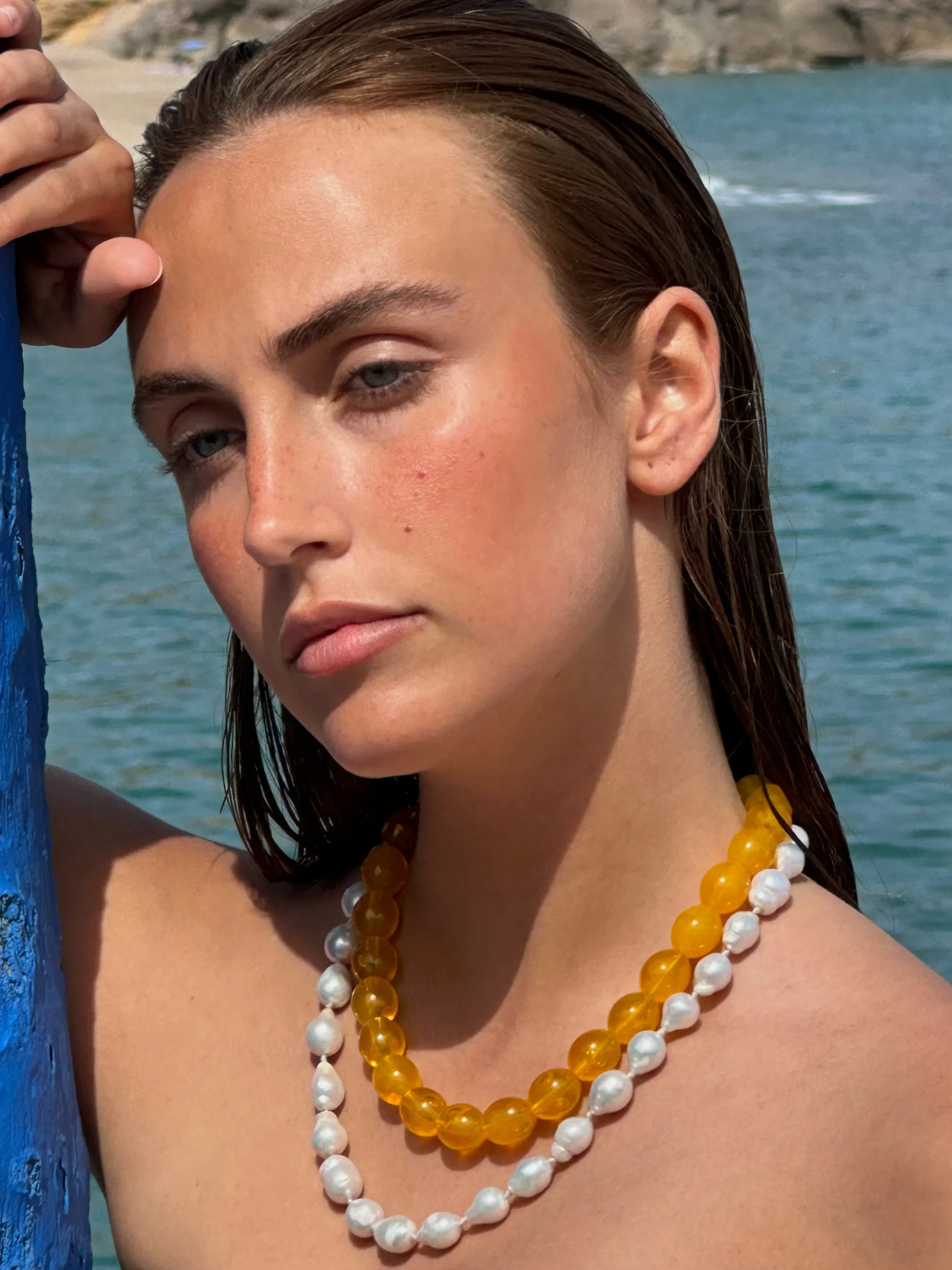 Sweet Sun Honey Necklace