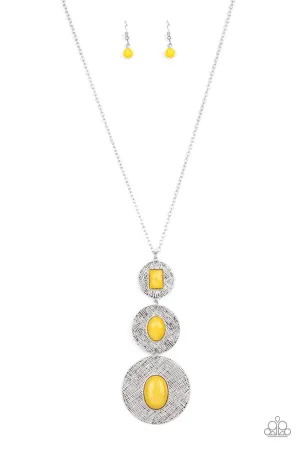 Talisman Trendsetter - Yellow Necklace