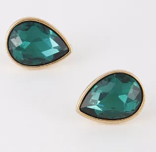 Teardrop Crystal Earrings