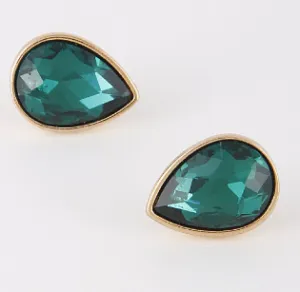 Teardrop Crystal Earrings