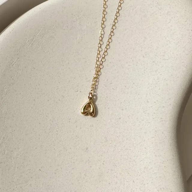 The Cloud Puff Initial Necklace