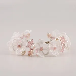 The Summer Dream Lace and Pearl Designer Necklace
