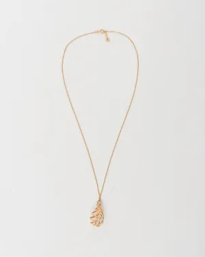 Tiffany & Co. 18K Gold Venezia Luce Paloma Picasso Spiral Necklace