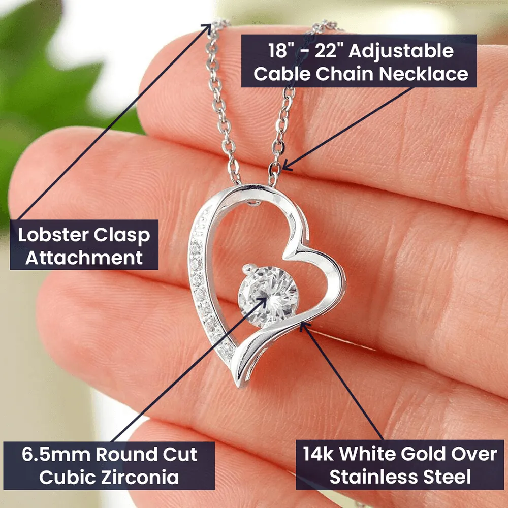 To My Beautiful Soulmate, I Want To Be Your Last Evething - (Forever Love Necklace) - 1