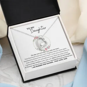 To My Daughter - Hold this necklace close to feel my love