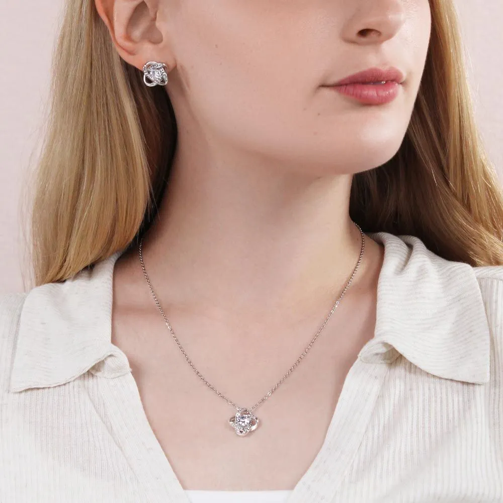 To My Soulmate - You Were Recognized By My Heart Before My Eyes Understood Who You Were Necklace Set