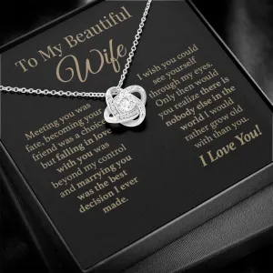 To My Wife Forever Love Necklace