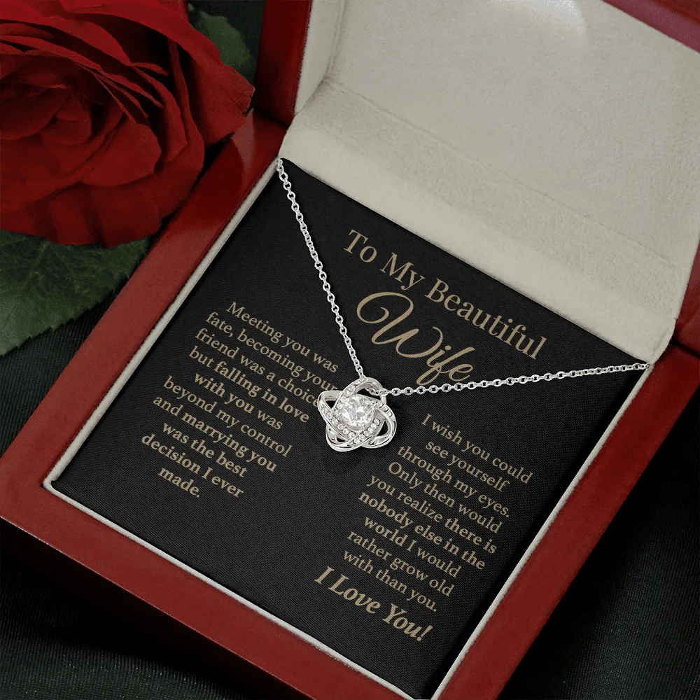 To My Wife Forever Love Necklace