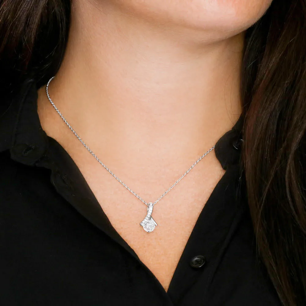 To My Wife - Love You Today And Always - Necklace ABNWifeM37