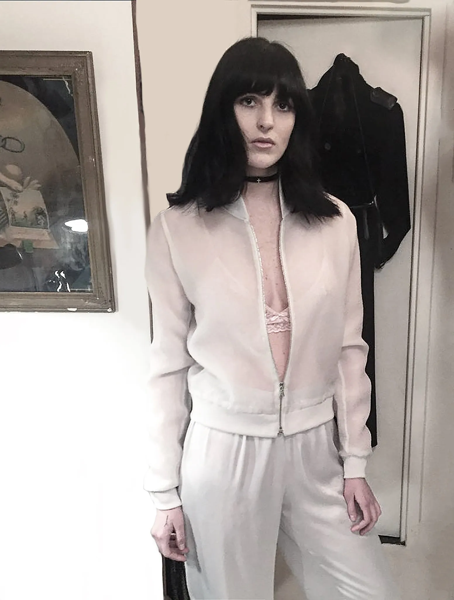 Transparent Club Jacket & Ruche Pants
