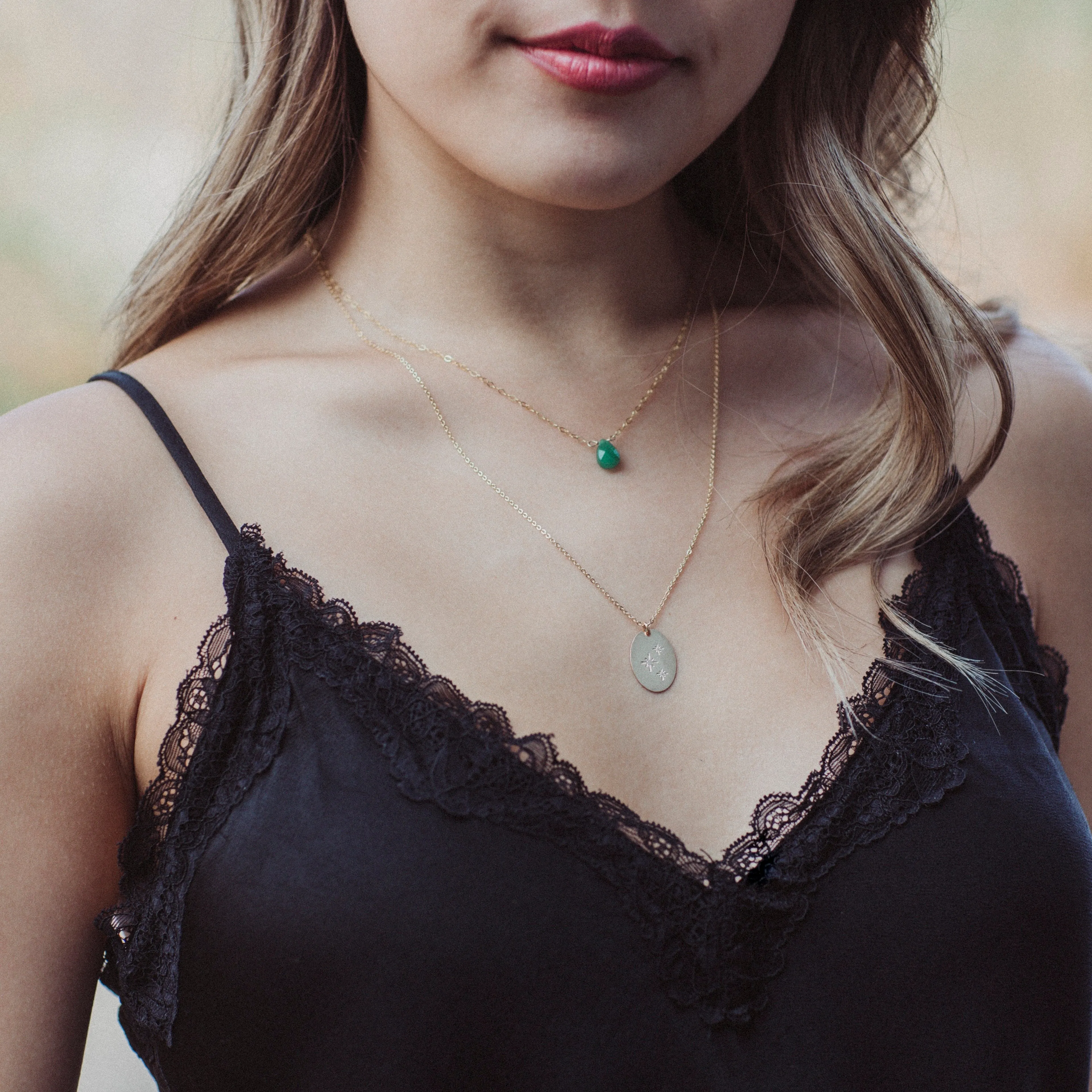 TRAVERTINE NECKLACE