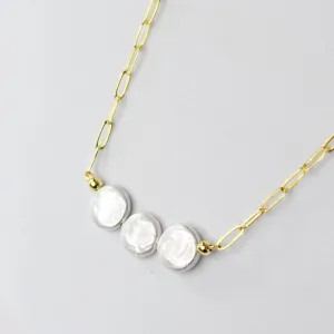 Triple Pearl Necklace