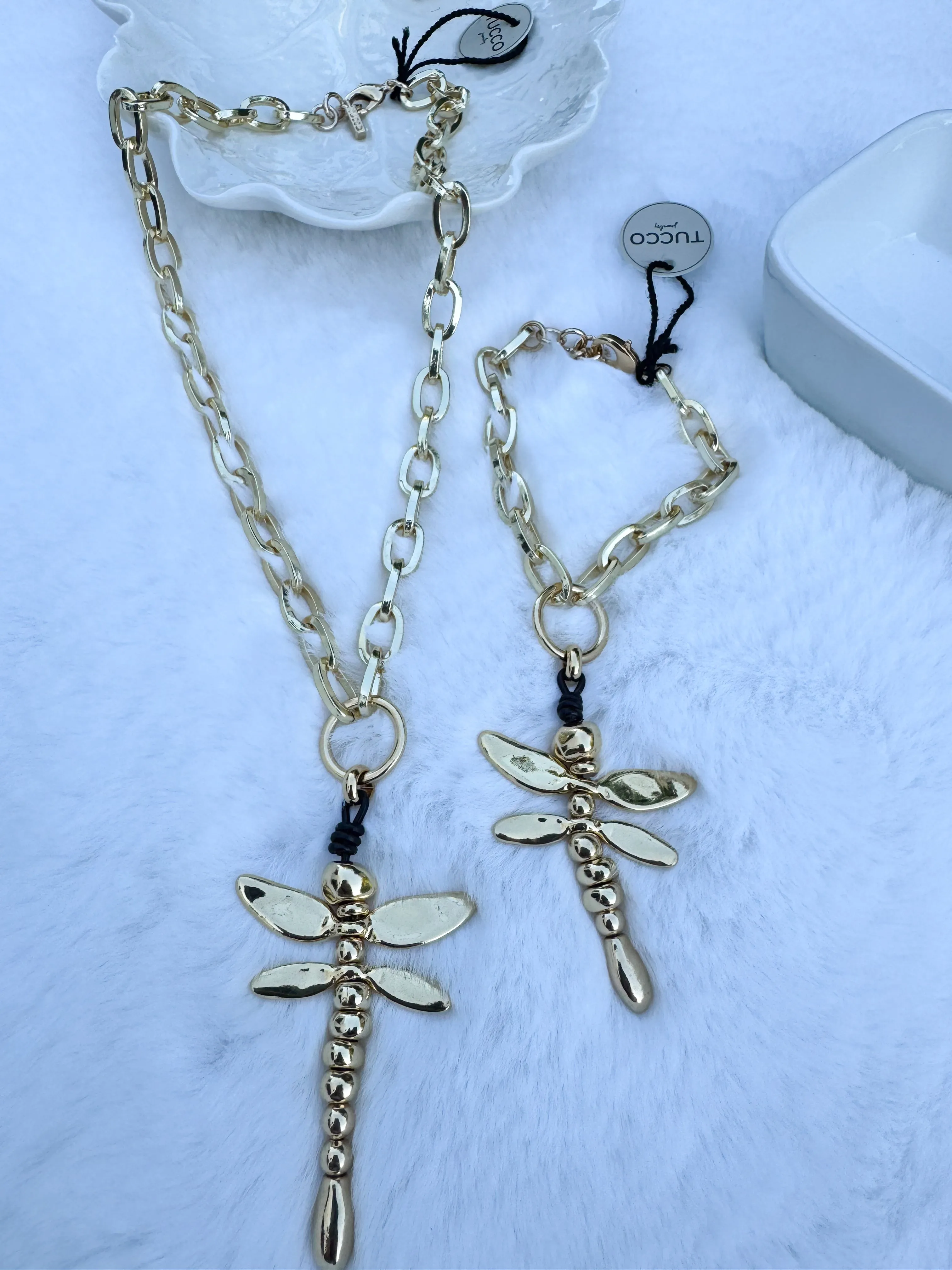Tucco necklace - Dragonfly chain Collection