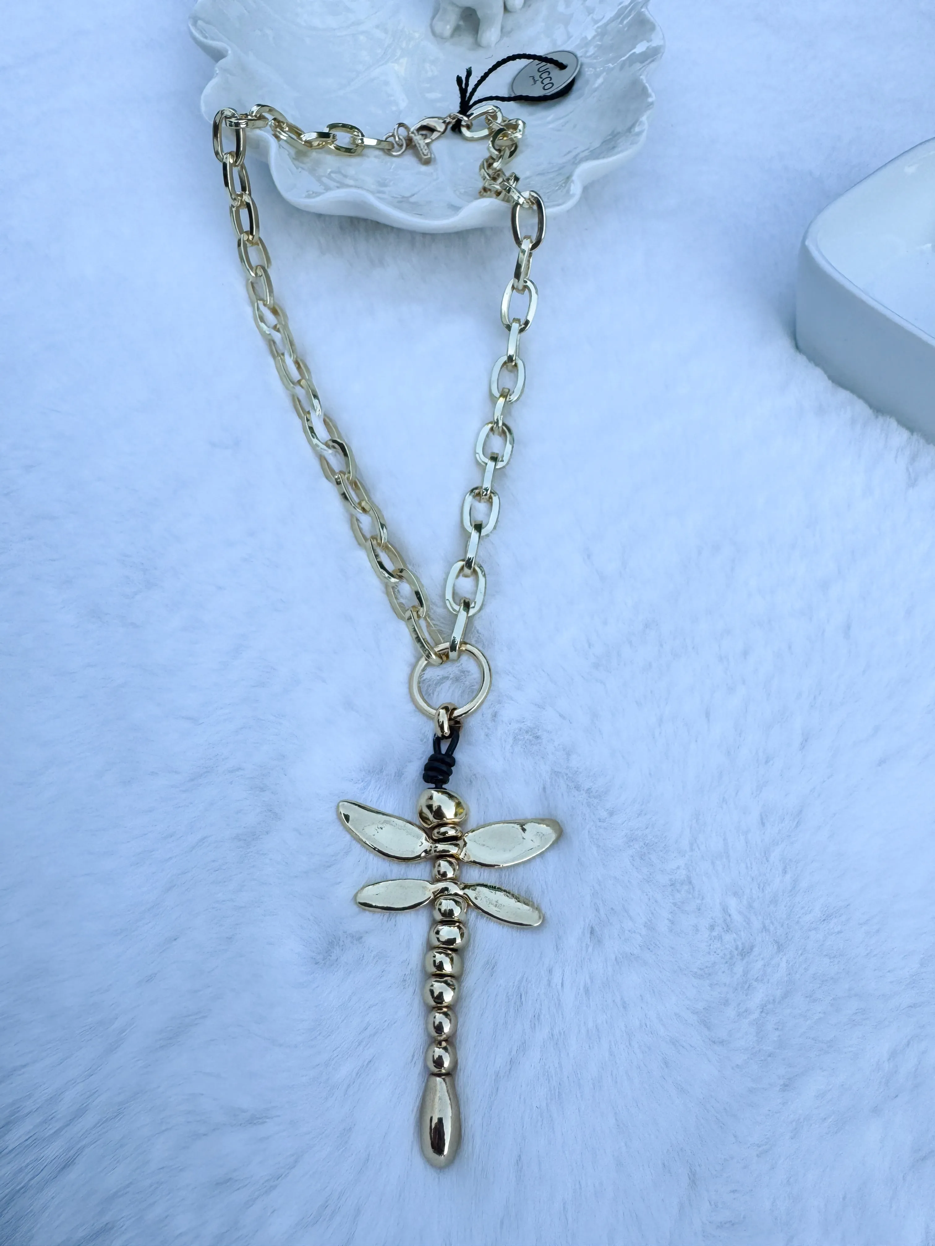 Tucco necklace - Dragonfly chain Collection