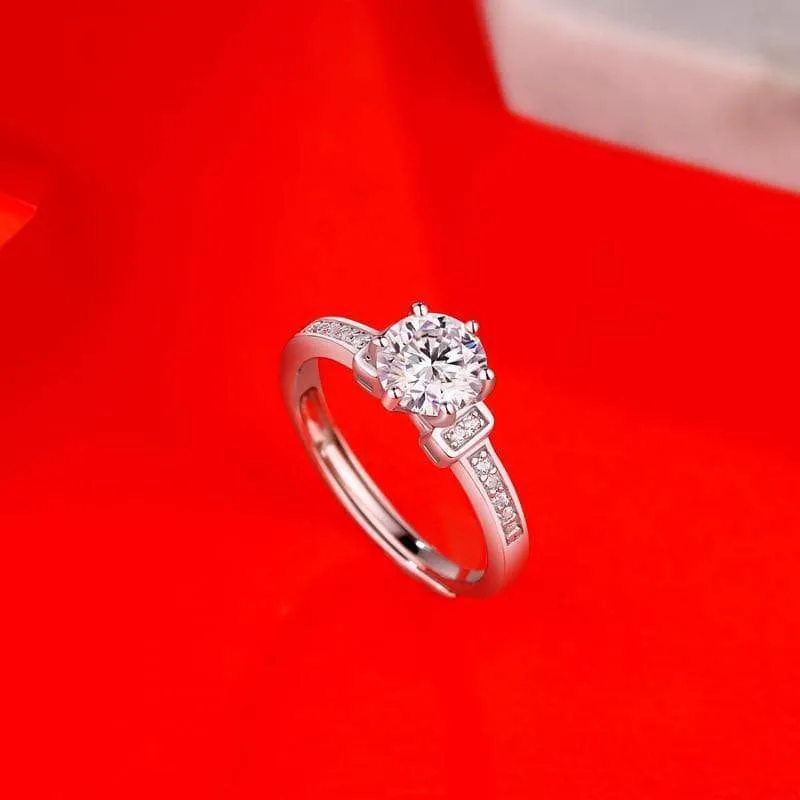 Twinkle Stone 1.0Ct VVS1 Diamond Engagement Ring