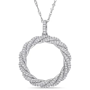 Twisted Circle Pendant