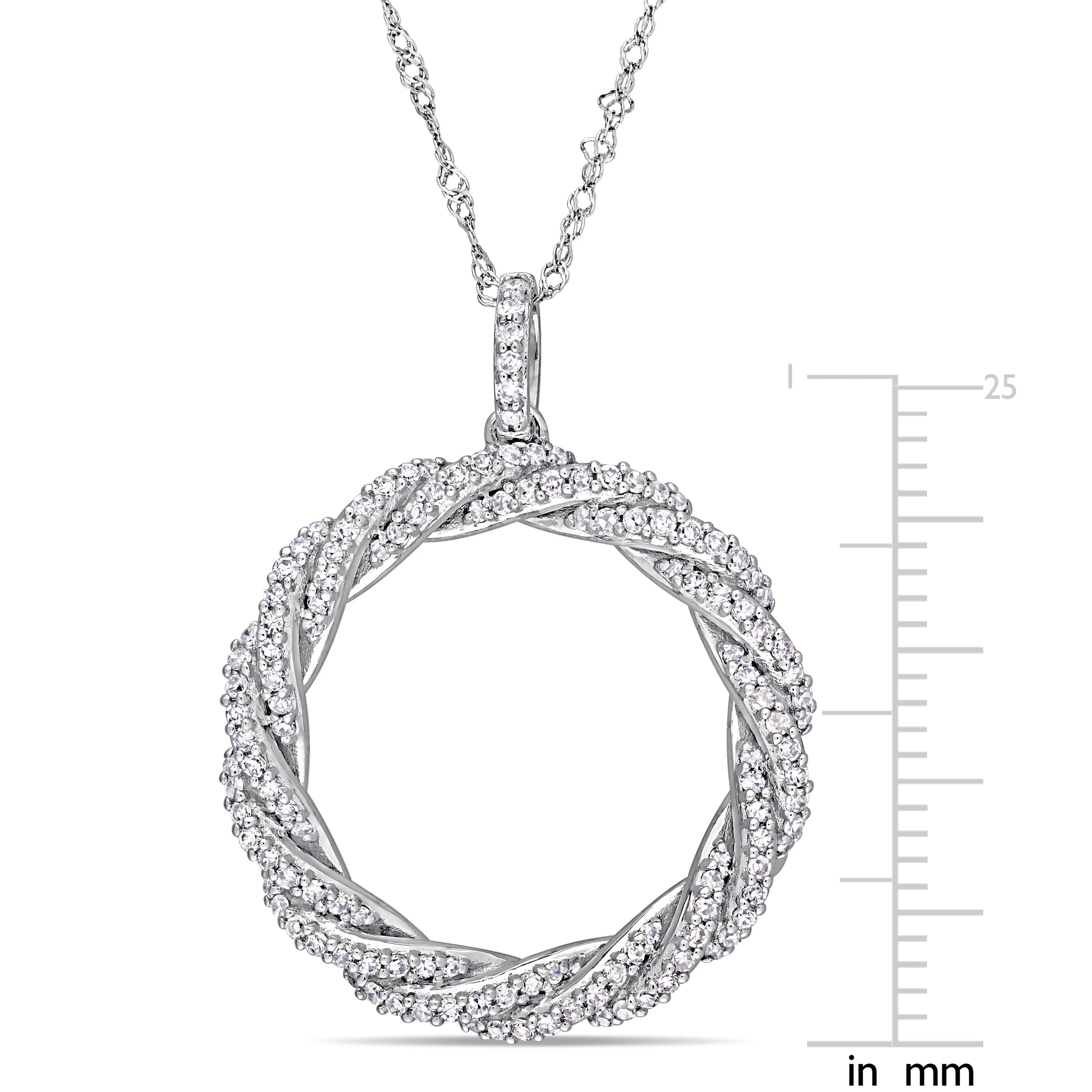 Twisted Circle Pendant