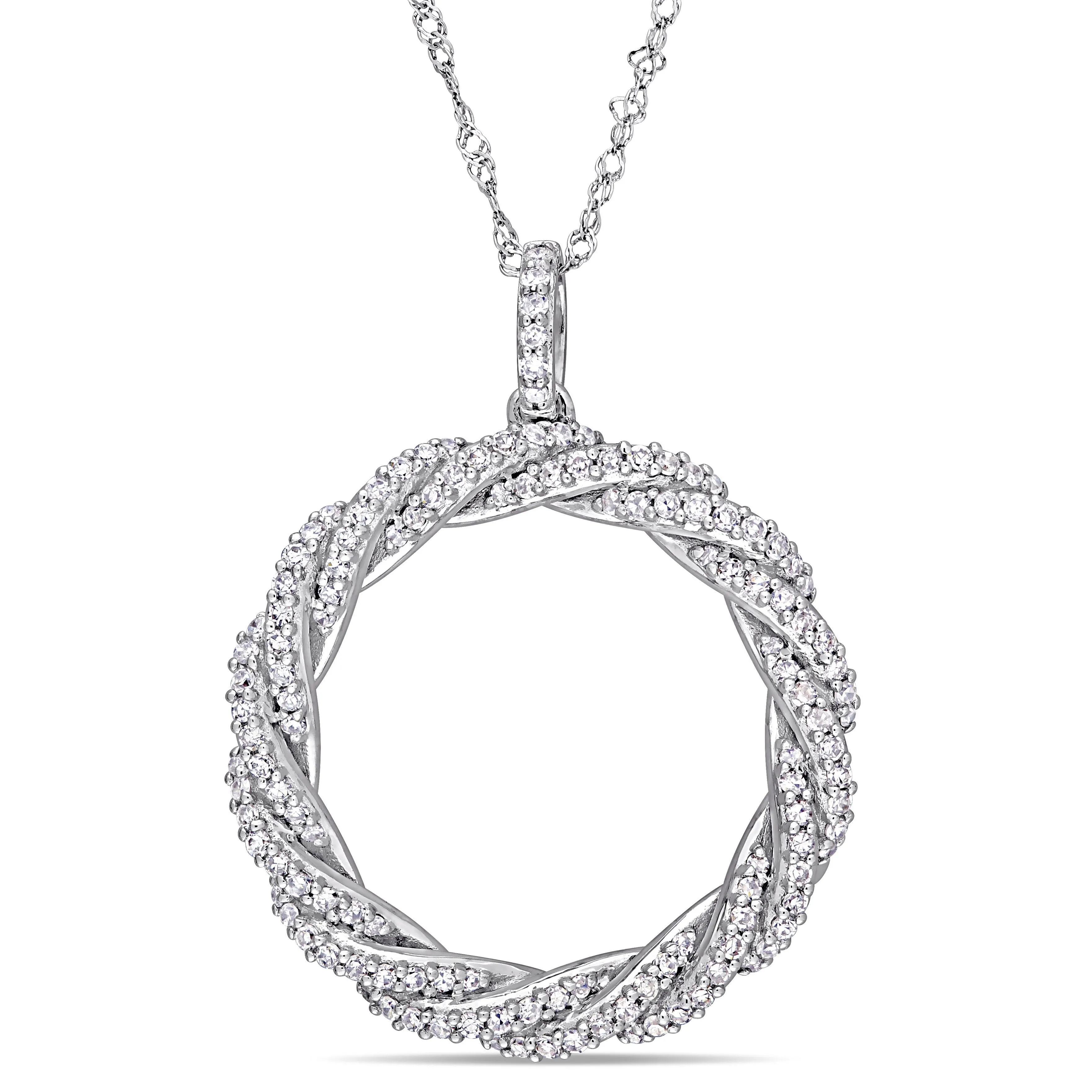 Twisted Circle Pendant