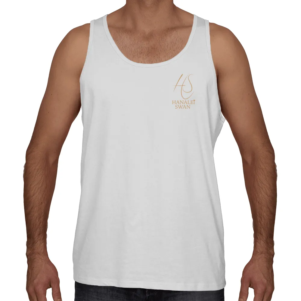 Unisex HS Bamboo Cotton Tank (White)
