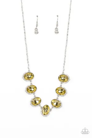 Unleash Your Sparkle - Yellow Necklace