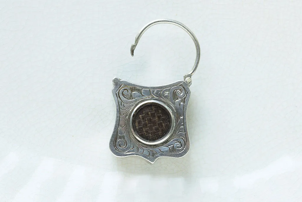 Victorian Scottish Agate Padlock Bracelet
