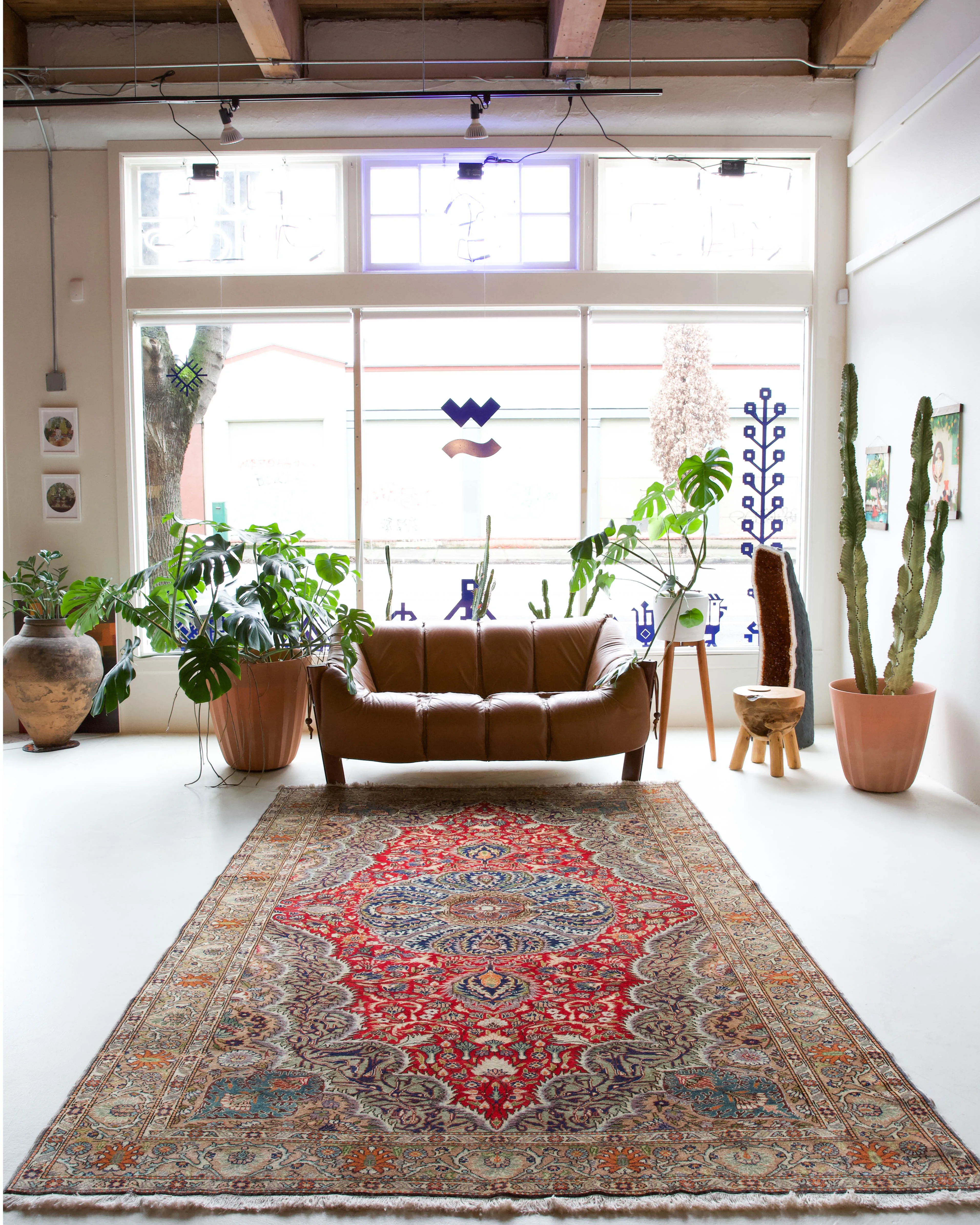 Vintage Kayseri Rug 6'6" x 9'10"