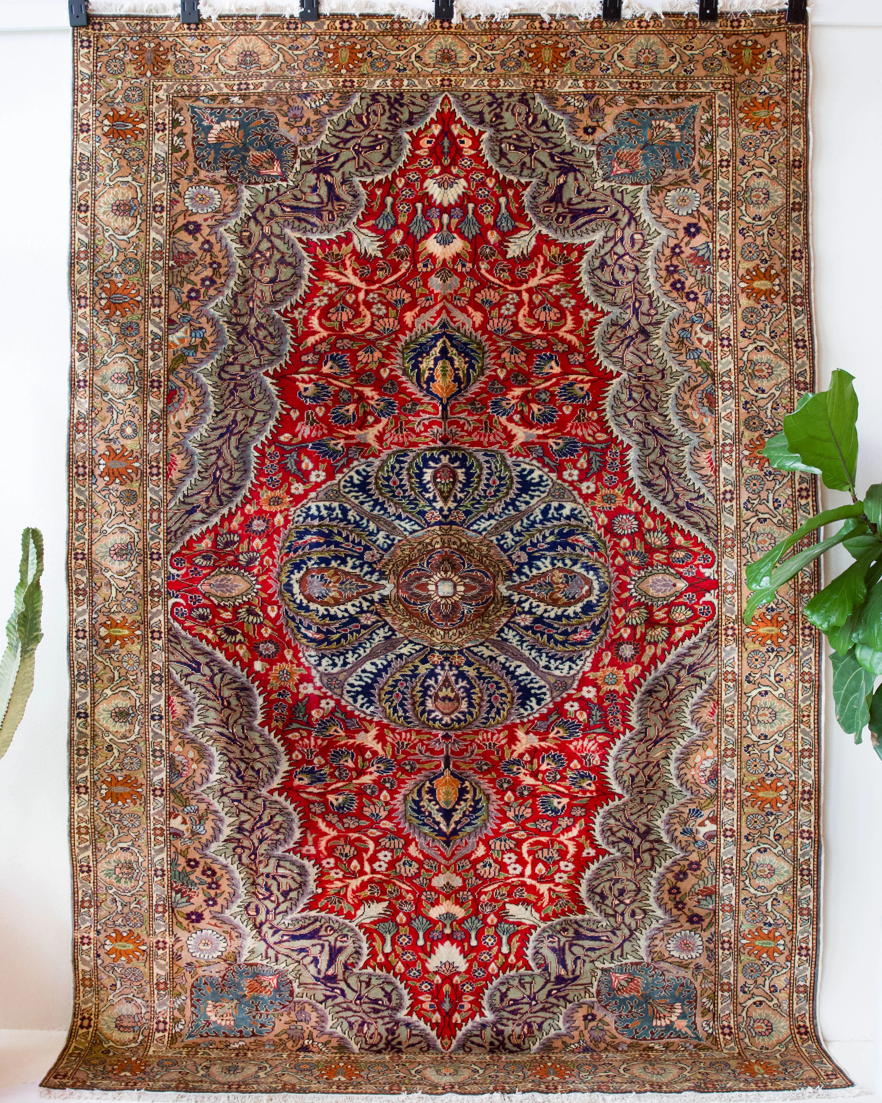 Vintage Kayseri Rug 6'6" x 9'10"