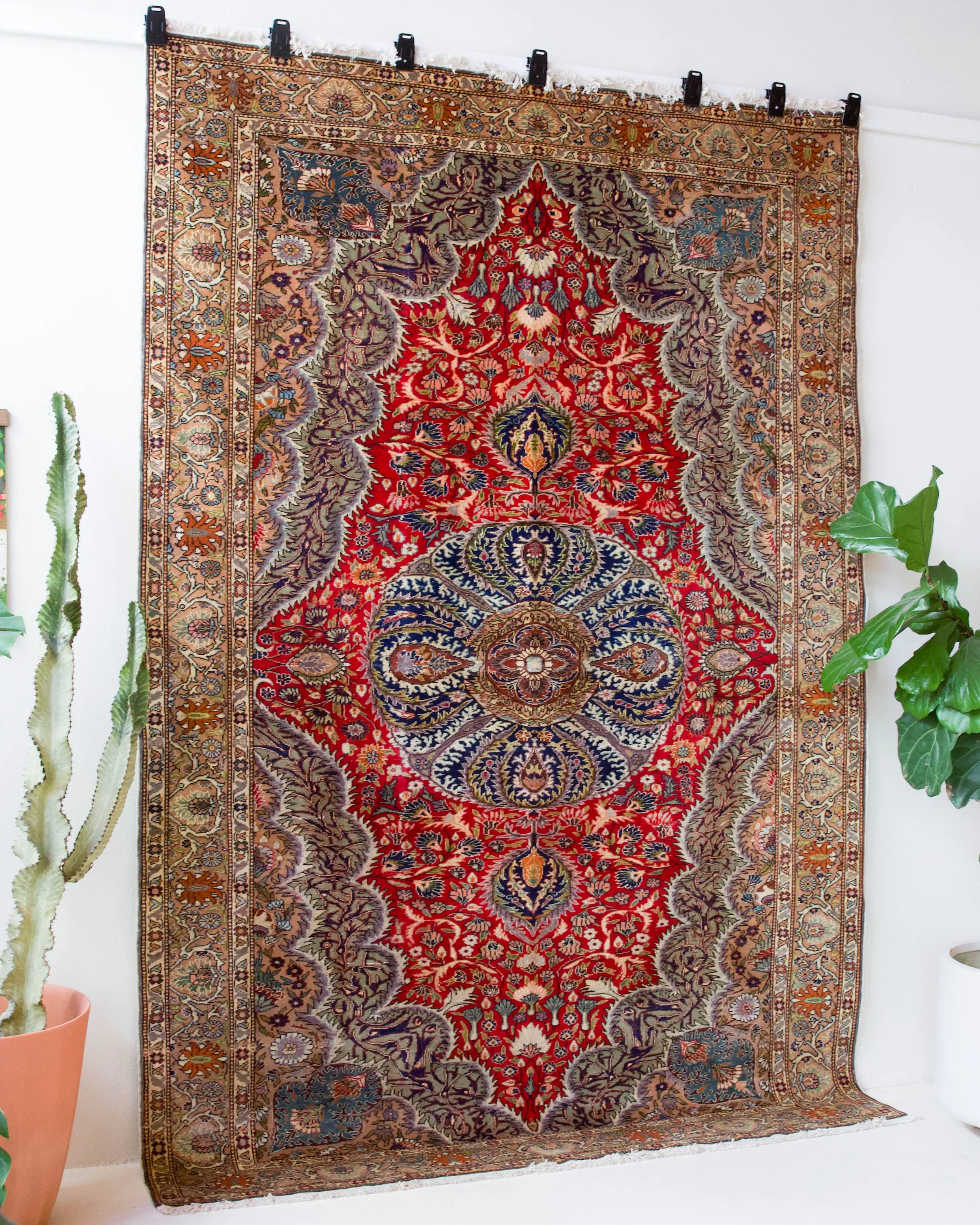 Vintage Kayseri Rug 6'6" x 9'10"