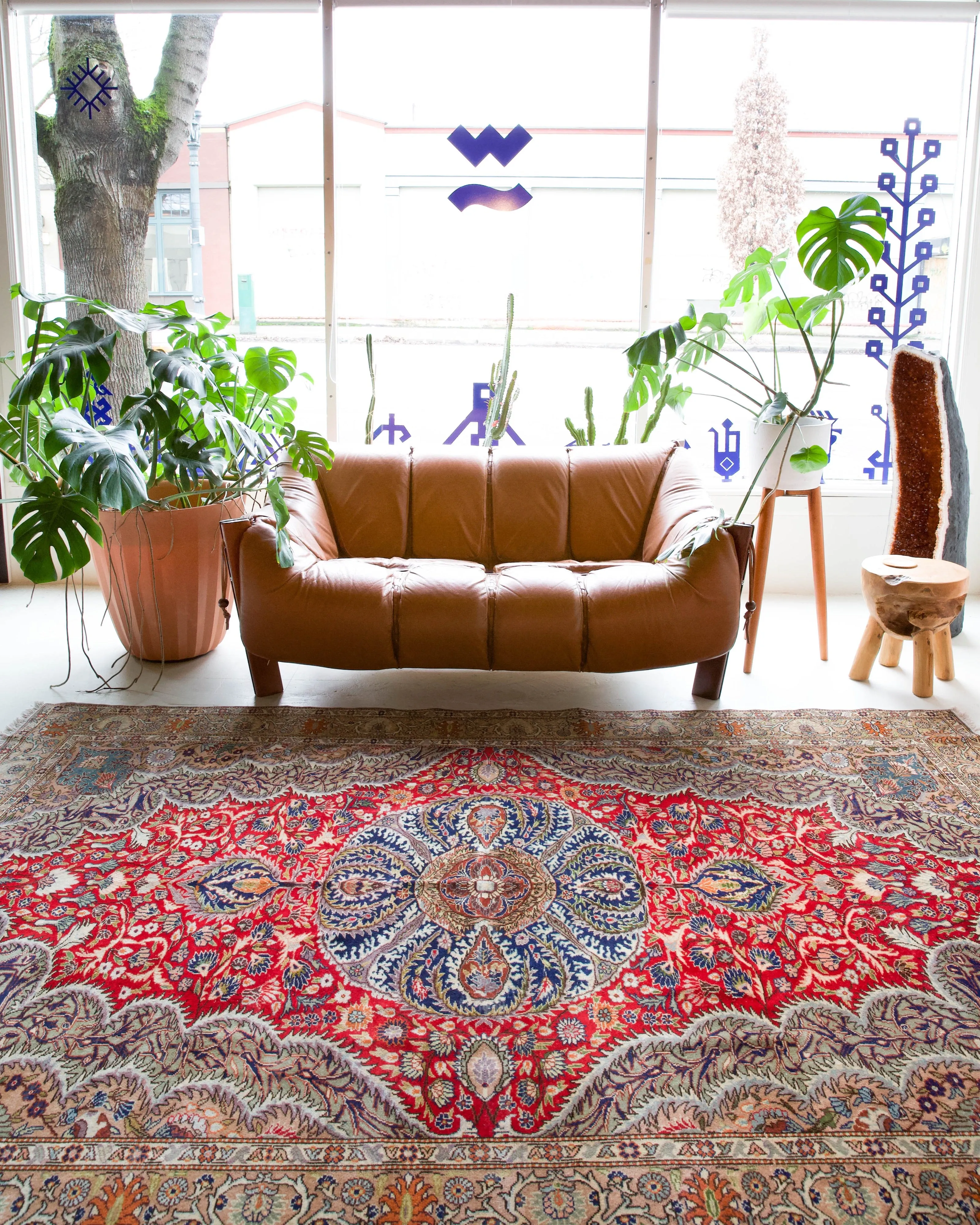 Vintage Kayseri Rug 6'6" x 9'10"