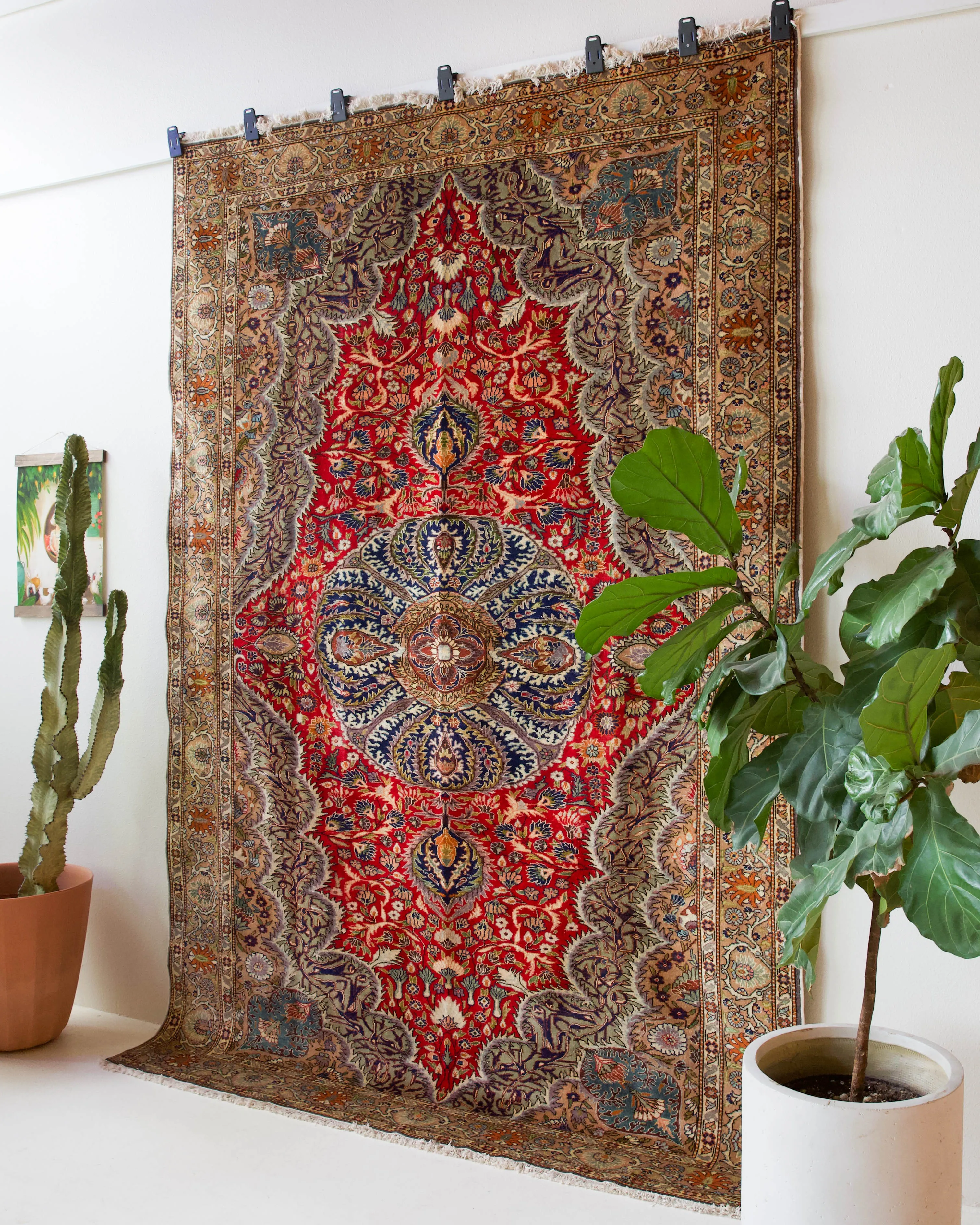 Vintage Kayseri Rug 6'6" x 9'10"